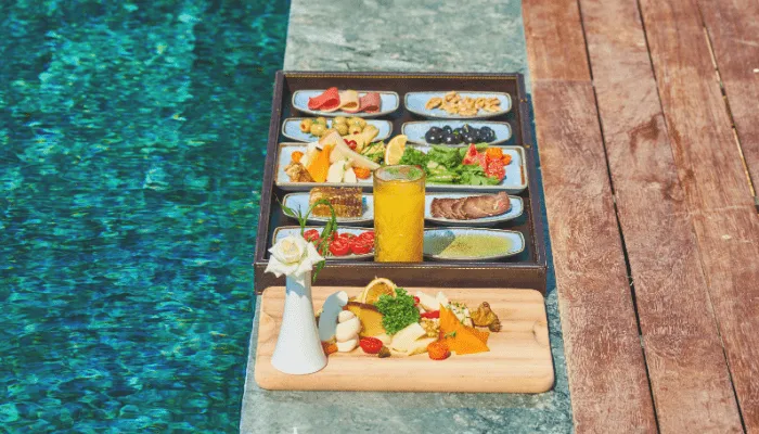 poolside appetizers