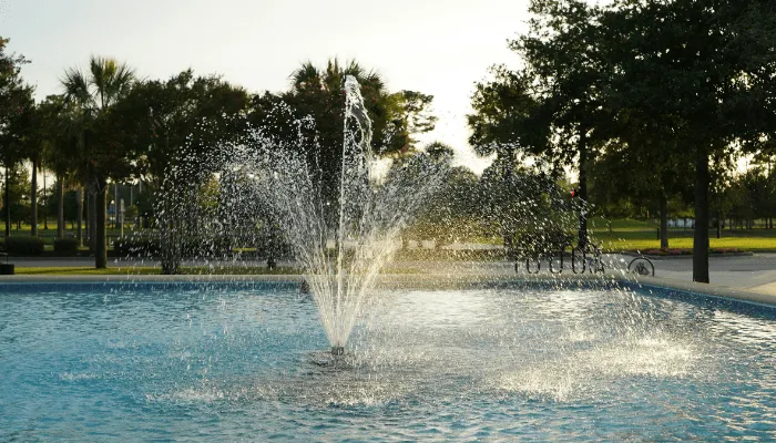 pool water features